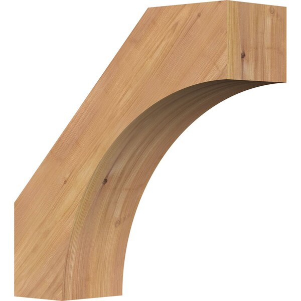 Ekena Millwork 5 1/2"W x 18"D x 18"H Westlake Smooth Knee Brace, Western Red Cedar BRC06X18X18WTL00SWR - main